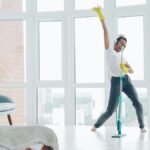 dancing alone while cleaning to move from wallflower to showstopper