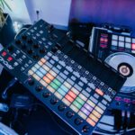 building a standard hybrid dj setup with a Akai APC-style performance controller and Pioneer CDJ